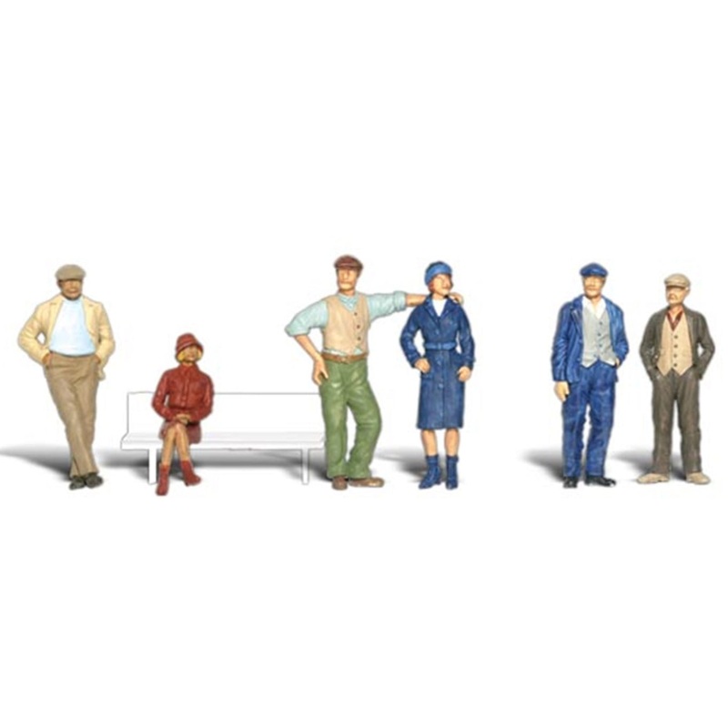 A1872 Scenic Accents – Bystanders – HO Scale