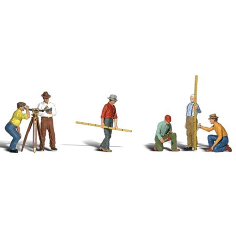 A1883 Scenic Accents – Surveyors – HO Scale