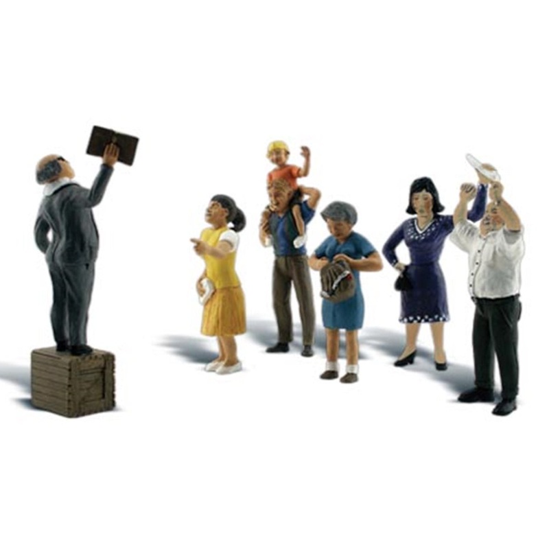 A1925 Scenic Accents – Sermon on the Crate – HO Scale