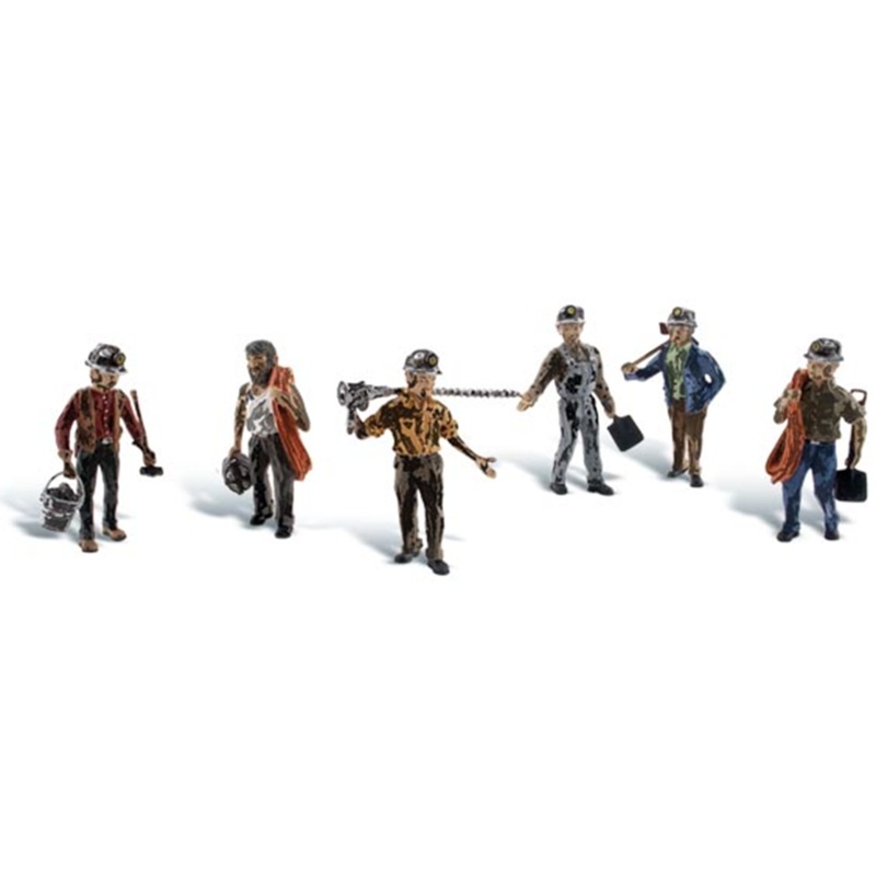 A1933 Scenic Accents – Miners – HO Scale