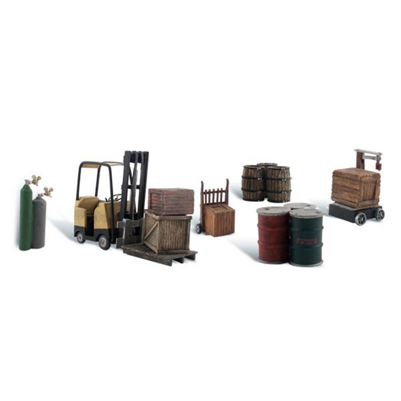 A1934 Scenic Accents – Loading Dock Details – HO Scale