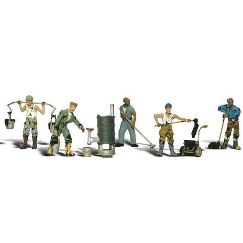 A2128 Scenic Accents – Roofers – N Scale