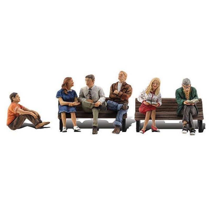 A2129 Scenic Accents – People Sitting – N Scale