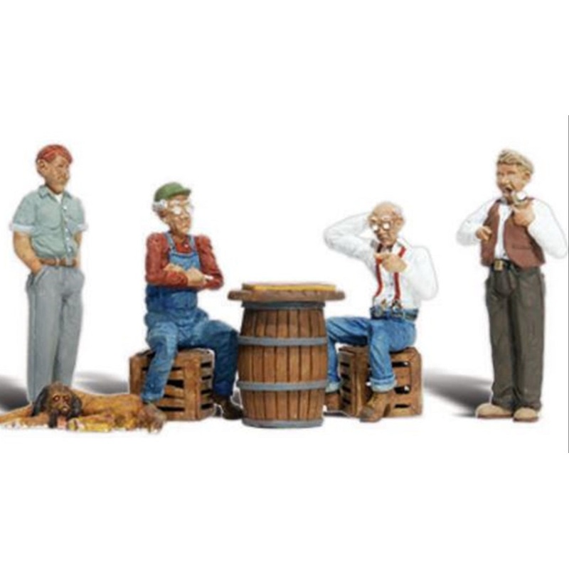 A2132 Scenic Accents – Checker Players – N Scale