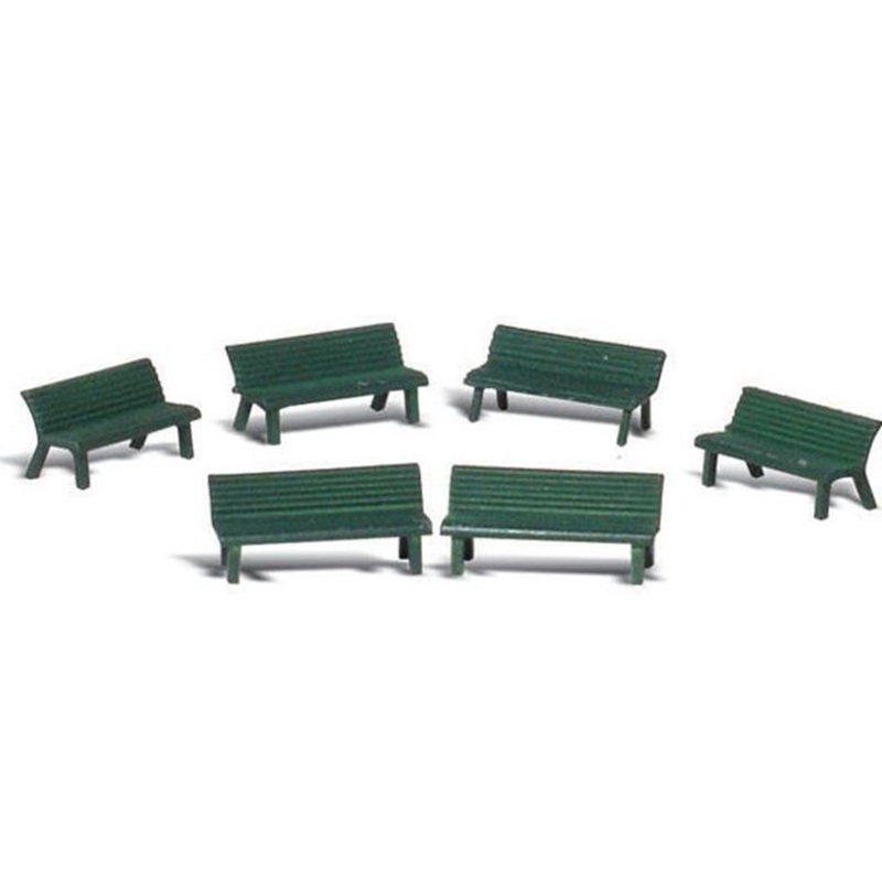 A2181 Scenic Accents – Park Benches – N Scale