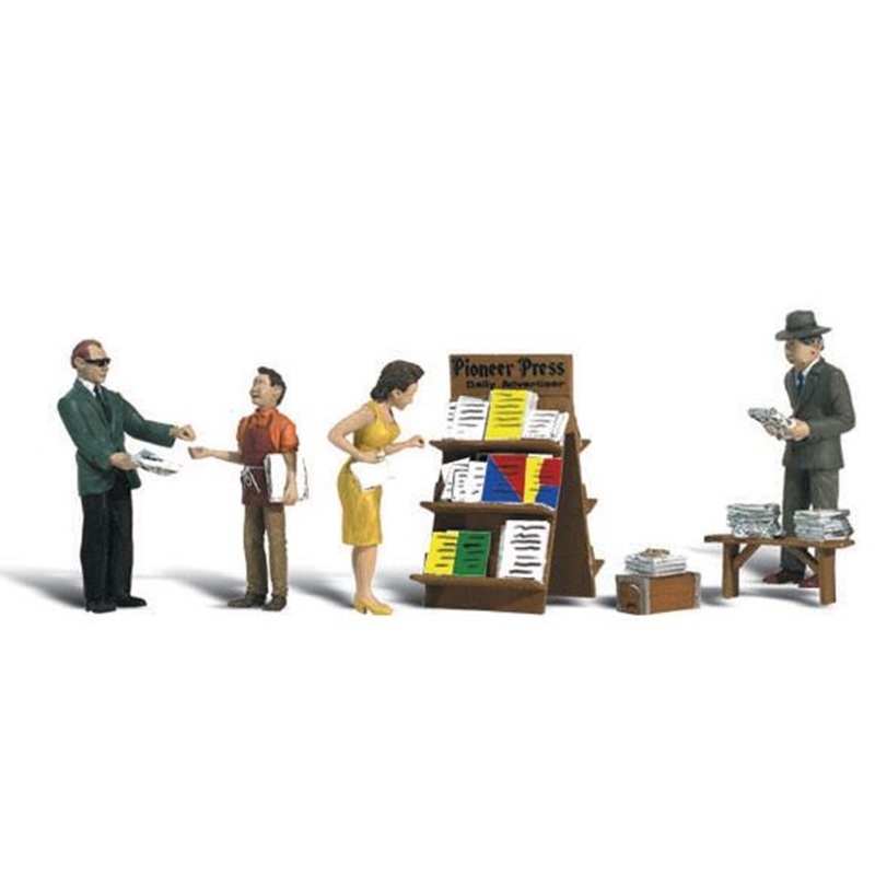 A2191 Scenic Accents – News stand – N Scale