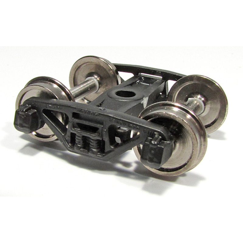 Barber S-2a 70-Ton Trucks  Roller Bearing Inserts w/Standard Tread 33 Wheelsets (Pair)