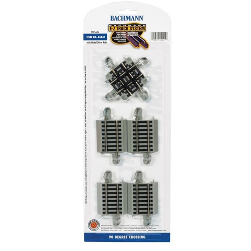 E-Z Track 90 Degree Crossing (1/Card)