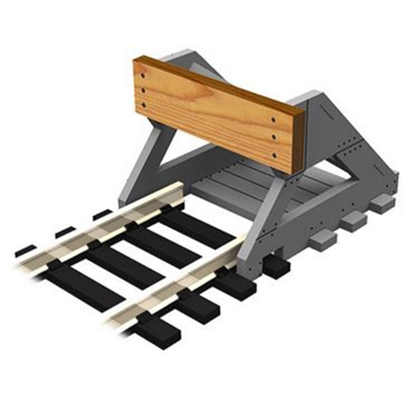 G Scale Buffer Stop w/Real Wooden Plate (2 pcs)
