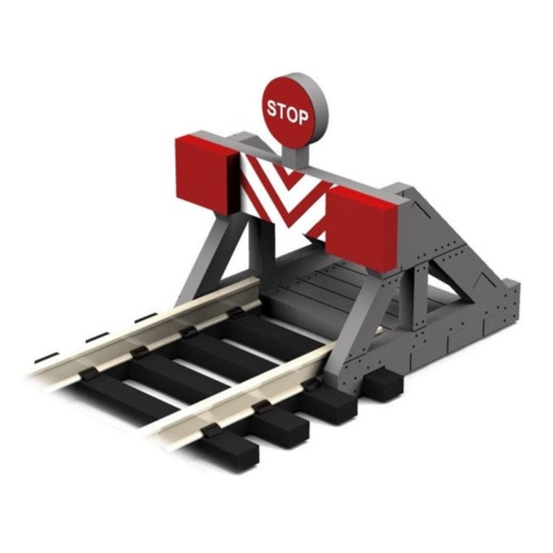 HO Scale Buffer Stop w/Assorted Decals (2 pcs)