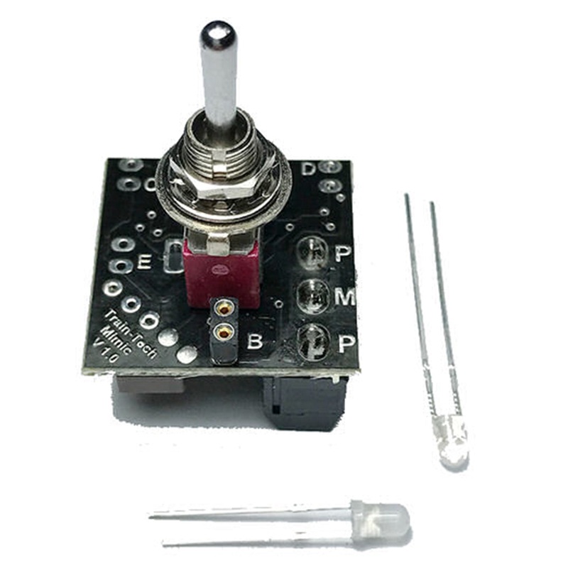 Mimic with Toggle Switch/Plug in LEDs