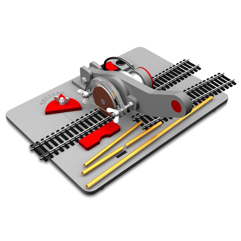 Model Train Track & Metal Rod Cutter w/Adapter (New with CE)