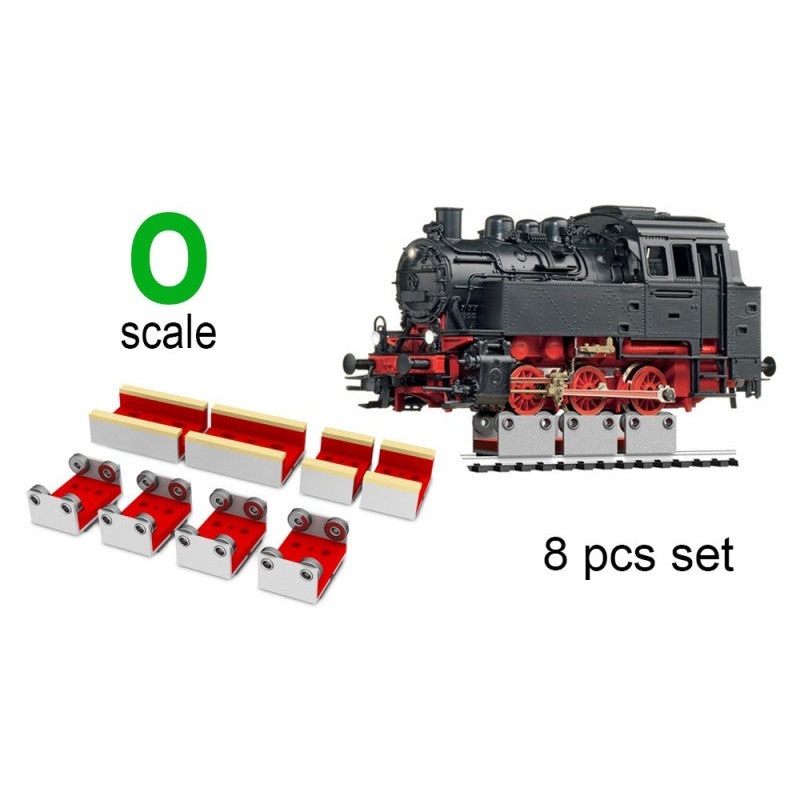 Roller set with 4 rollers and 4 cleaners