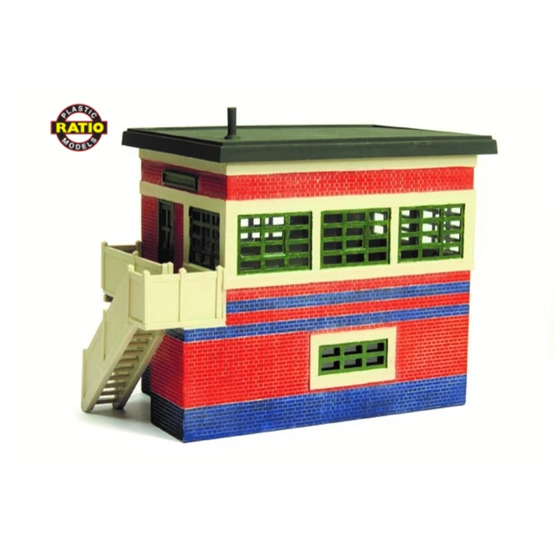 Wartime (ARP) Flat Roof Signal Box Kit