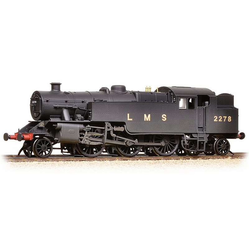 LMS Fairburn Tank 2278 LMS Black (Revised) – Weathered