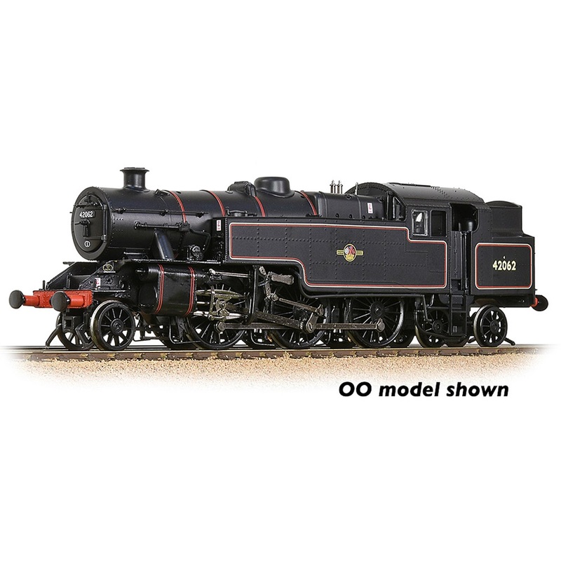 LMS Fairburn Tank 42062 BR Lined Black (Late Crest)