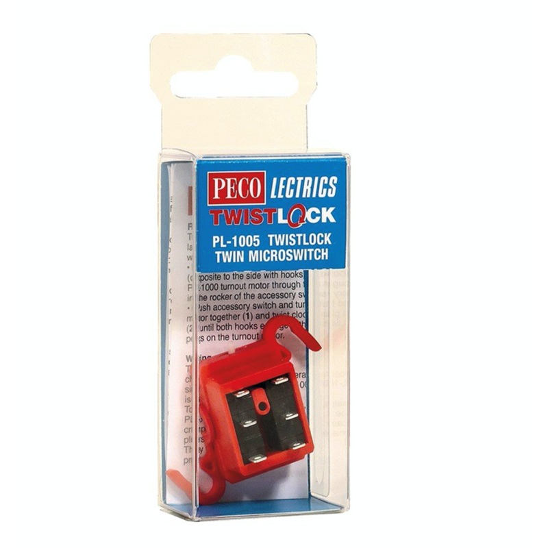 Pecolectrics Twistlock Turnout Microswitch