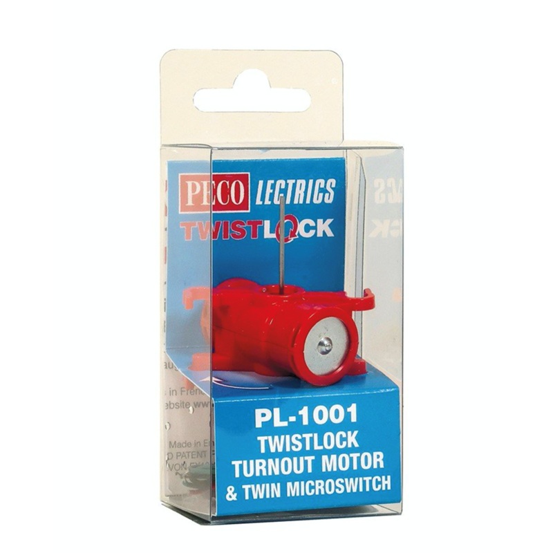 Pecolectrics Twistlock Turnout Motor w/Microswitch
