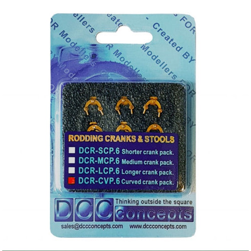 Point Rodding Curved Cranks (6) Pins (100) and Drill