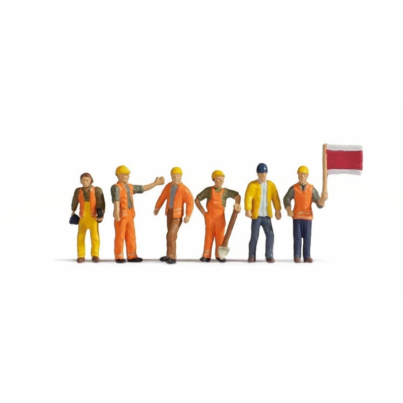 Railway Track Workers (6) Figure Set