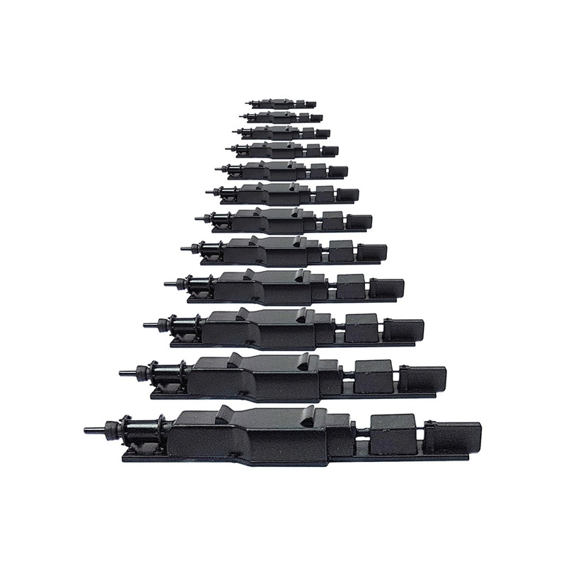 12x O Scale Westinghouse Motors