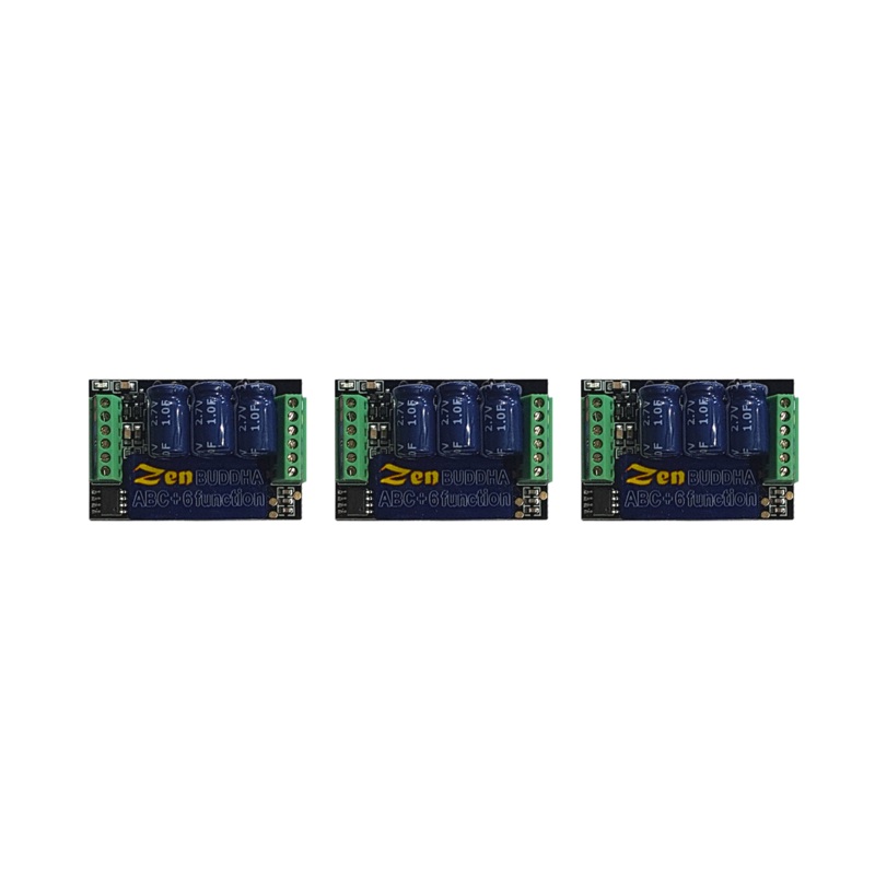 3x Zen Black Buddha Decoder