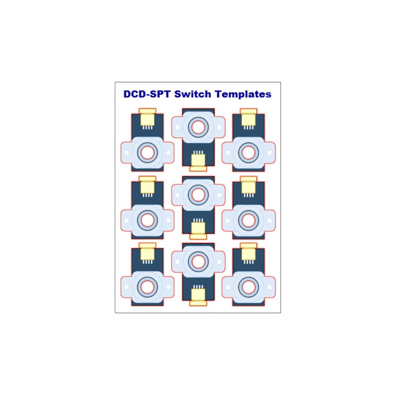 Alpha Switch Templates (Pack of 36)