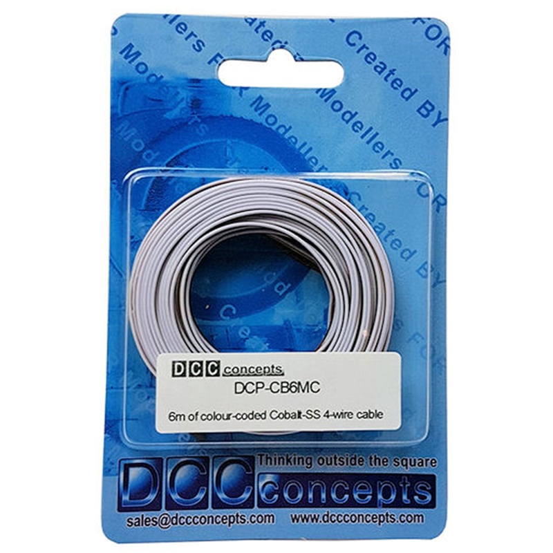 Cobalt SS 4 Wire Colour Coded Cable (6m)