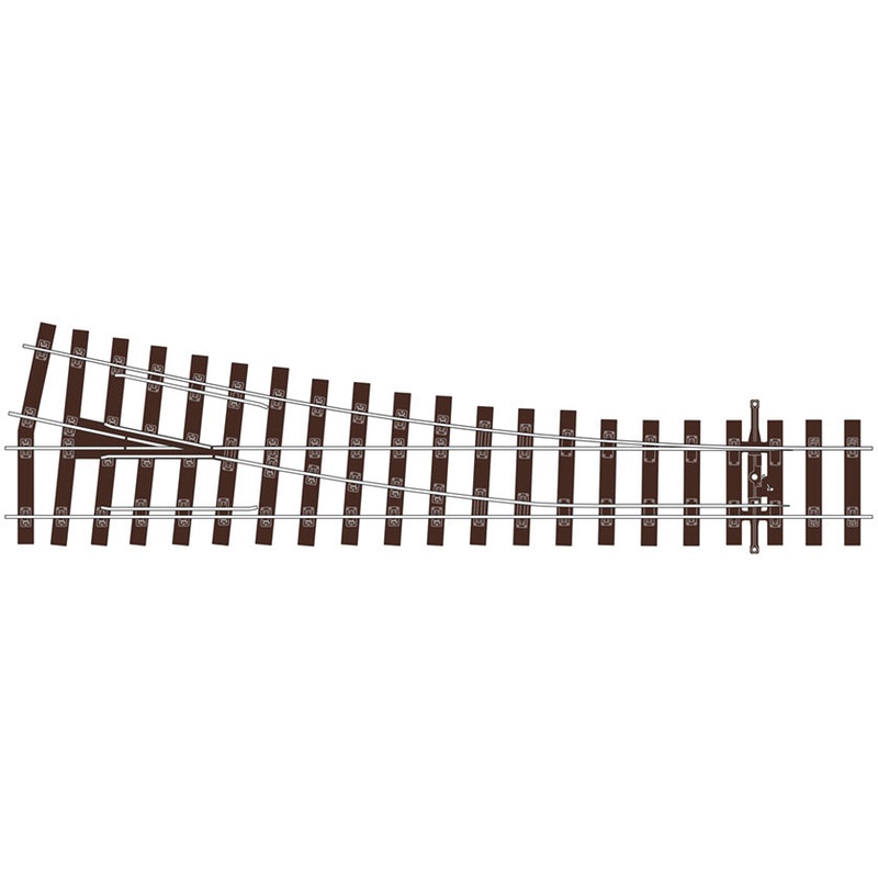 Code 75 – Unifrog Streamline Bullhead Medium Right Hand Turnout