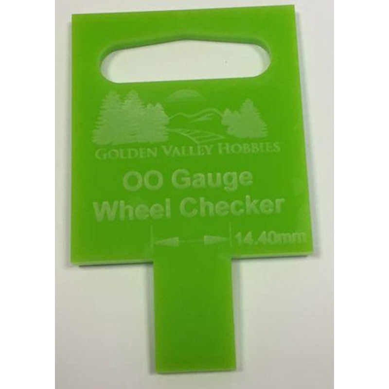 GOLDEN VALLEY HOBBIES GVB2BOO OO GAUGE – BACK 2 BACK WHEEL GAUGE 14.4MM