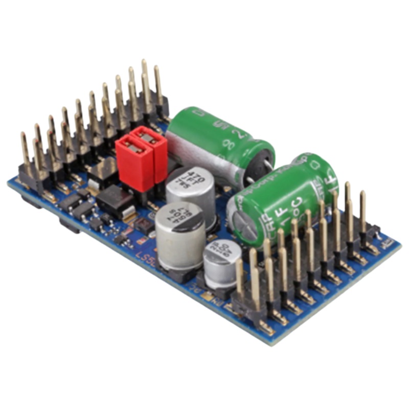 LokPilot 5 L DCC/MM/SX/M4, Pinheader with adapter