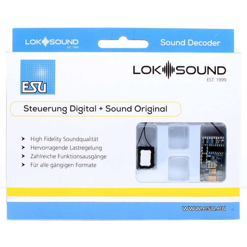 V5.0 Diesel Class 121 Digital Sound Decoder including Speaker – Plux 22