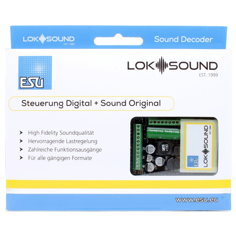 V5.0 DIESEL CLASS 25 DIGITAL SOUND DECODER – XL DECODER