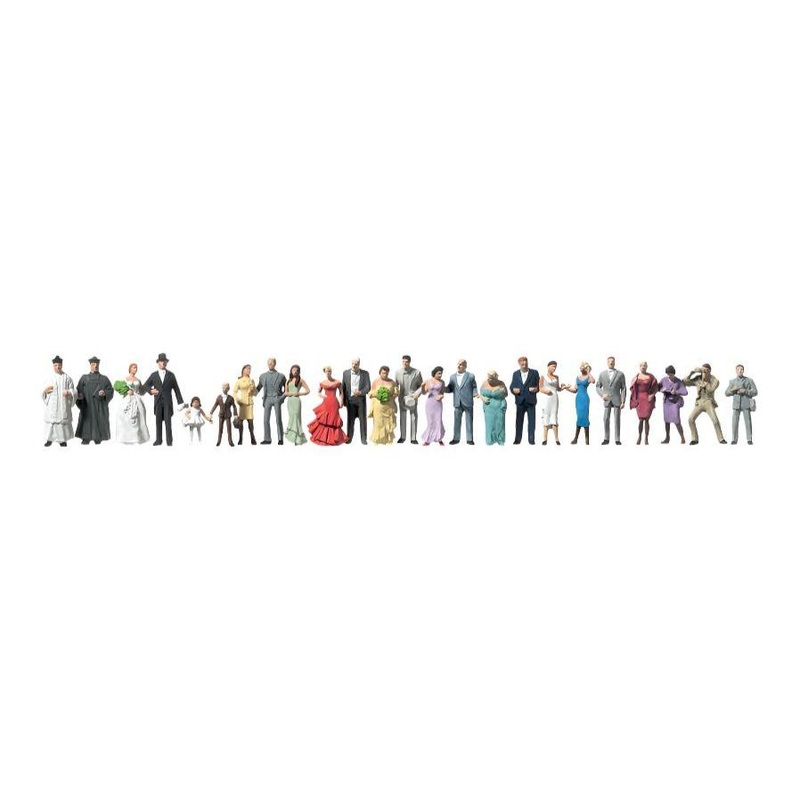 Wedding Figures (24) Standard Figure Set