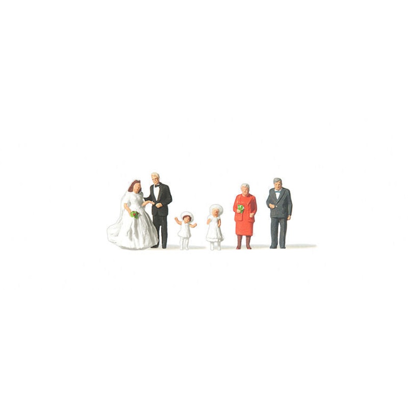 Wedding Group (6) Figure Set
