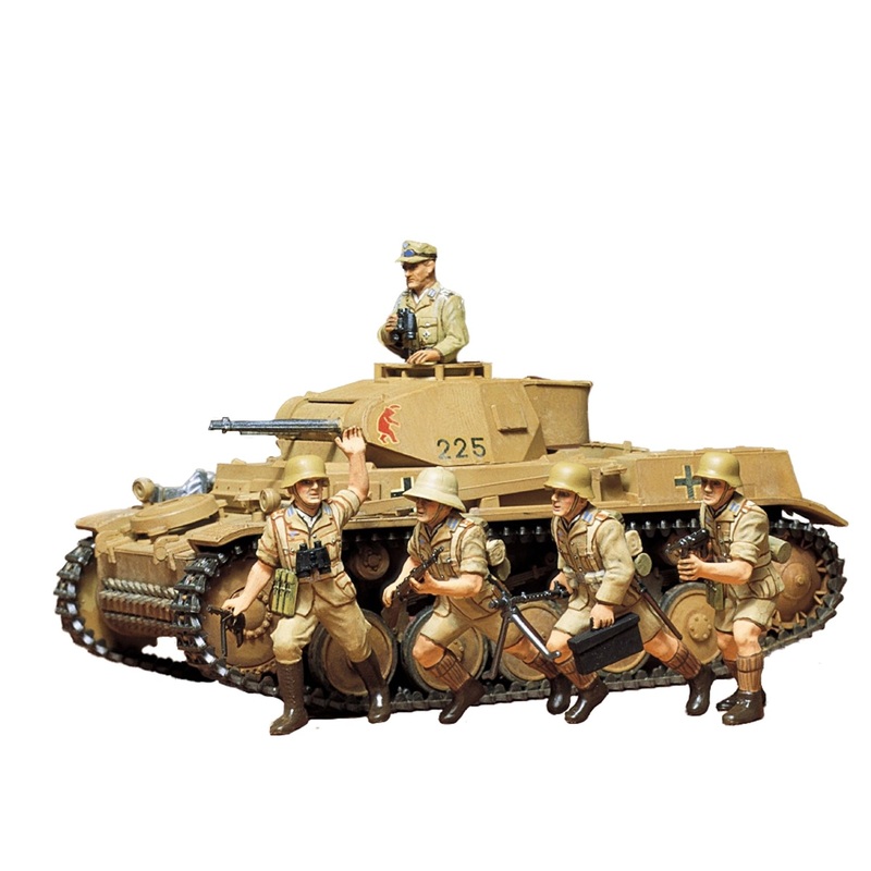 1/35 Military Miniature Series no.9 German Panzerkampfwagen II Kit