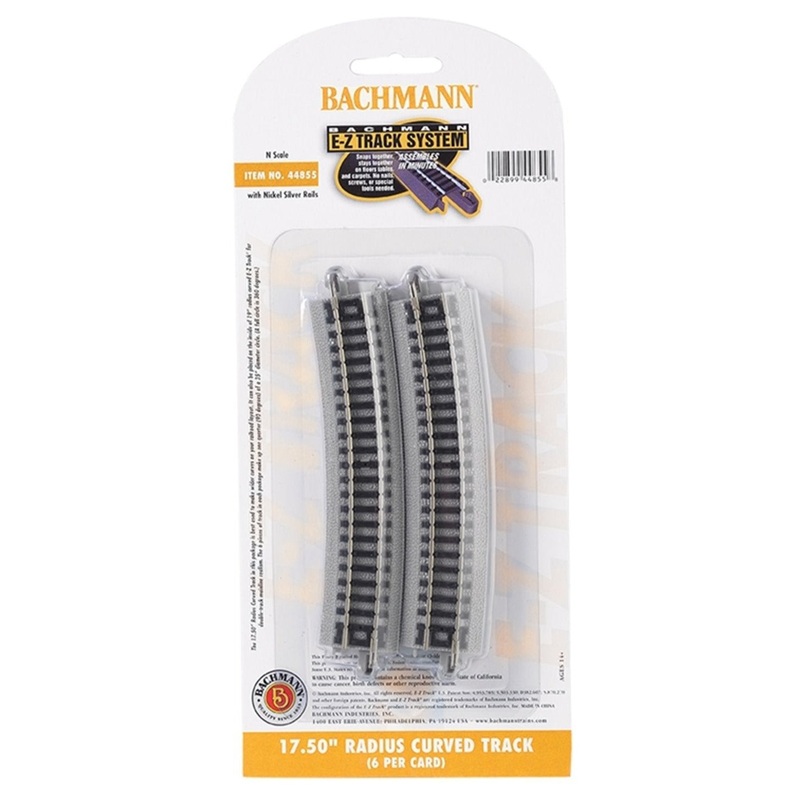 17.5 Radius Curved Track 6 card