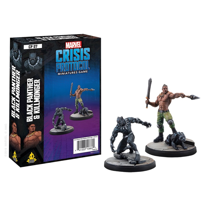 CP07 Marvel Crisis Protocol Black Panther & Killmonger