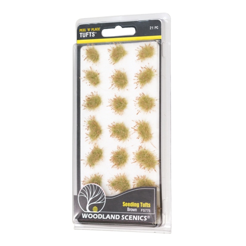 FS775 Peel n Place Brown Seeding Tufts