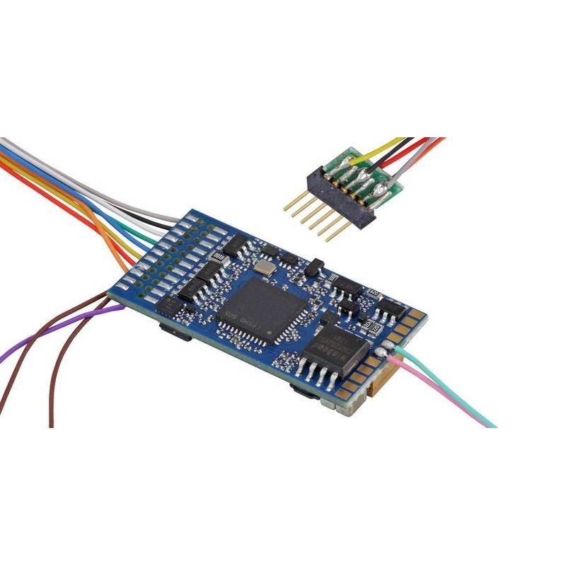 LokSound 5 DCC/MM/SX/M4 Blank Decoder 6-pin NEM651 with Speaker 11x15mm