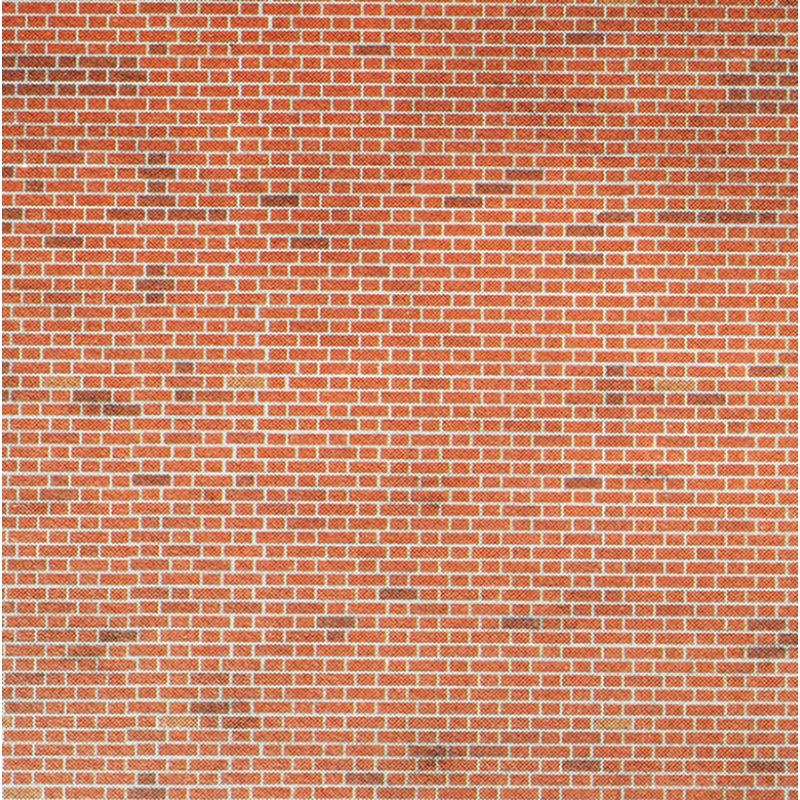 PN900 N Scale Red Brick Sheets