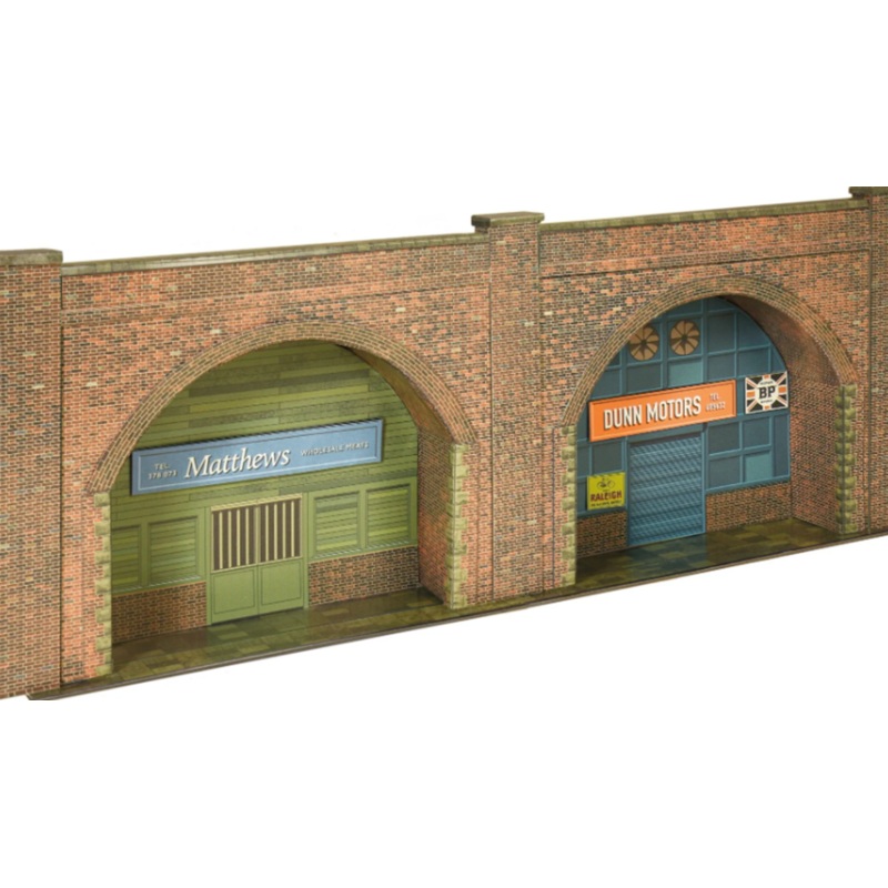 Red Brick Embankment Arches Card Kit