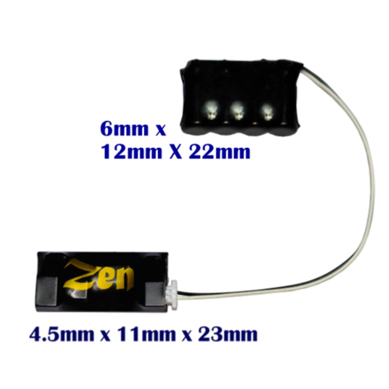 Zen 3-Wire Large Stay Alive for Zen Black & Blue+Decoders