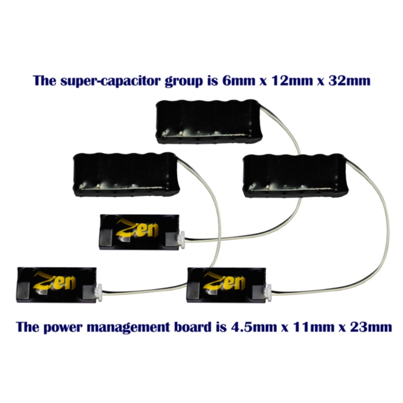 Zen 3-Wire Super High-Power Stay Alive for Zen Black & Blue+ Decoders  (3 Pack)