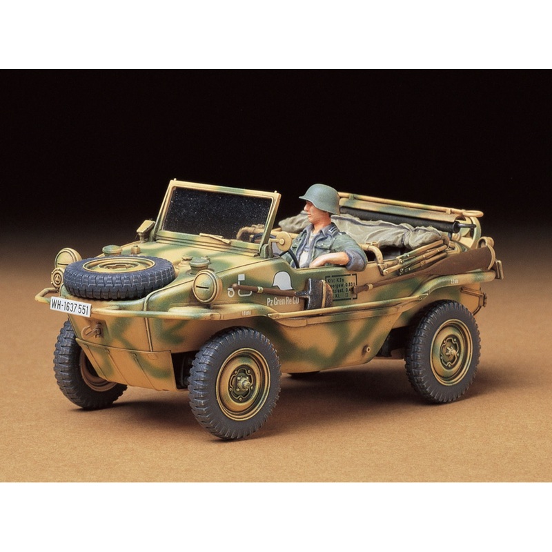 1/35 Military Miniature Series no.224 German Schwimmwagen Type 166 Kit