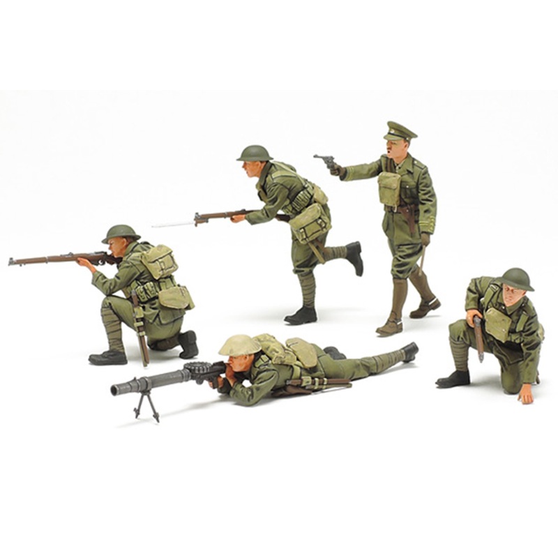 1/35 Military Miniature Series No.339 WWI British Infantry Kit