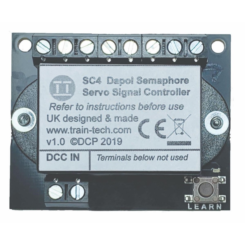 Dual Dapol Servo Semaphore Signal DCC Controller