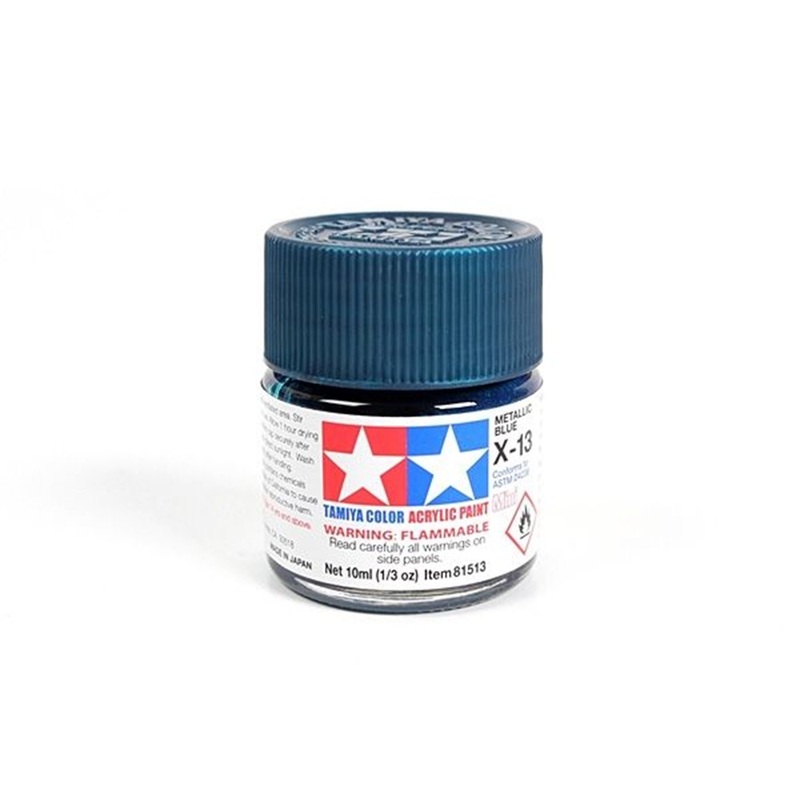 TAMIYA ACRYLIC MINI X-13 METALLIC BLUE