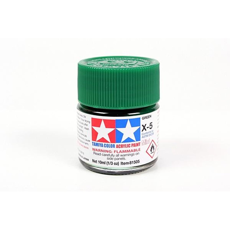 TAMIYA ACRYLIC MINI X-5 GREEN