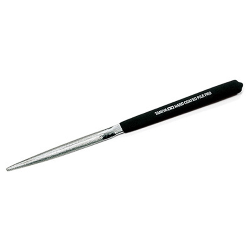 TAMIYA CRAFT TOOLS SERIES NO.73 Hard Coated File Pro (Half-Round 7.5mm width)